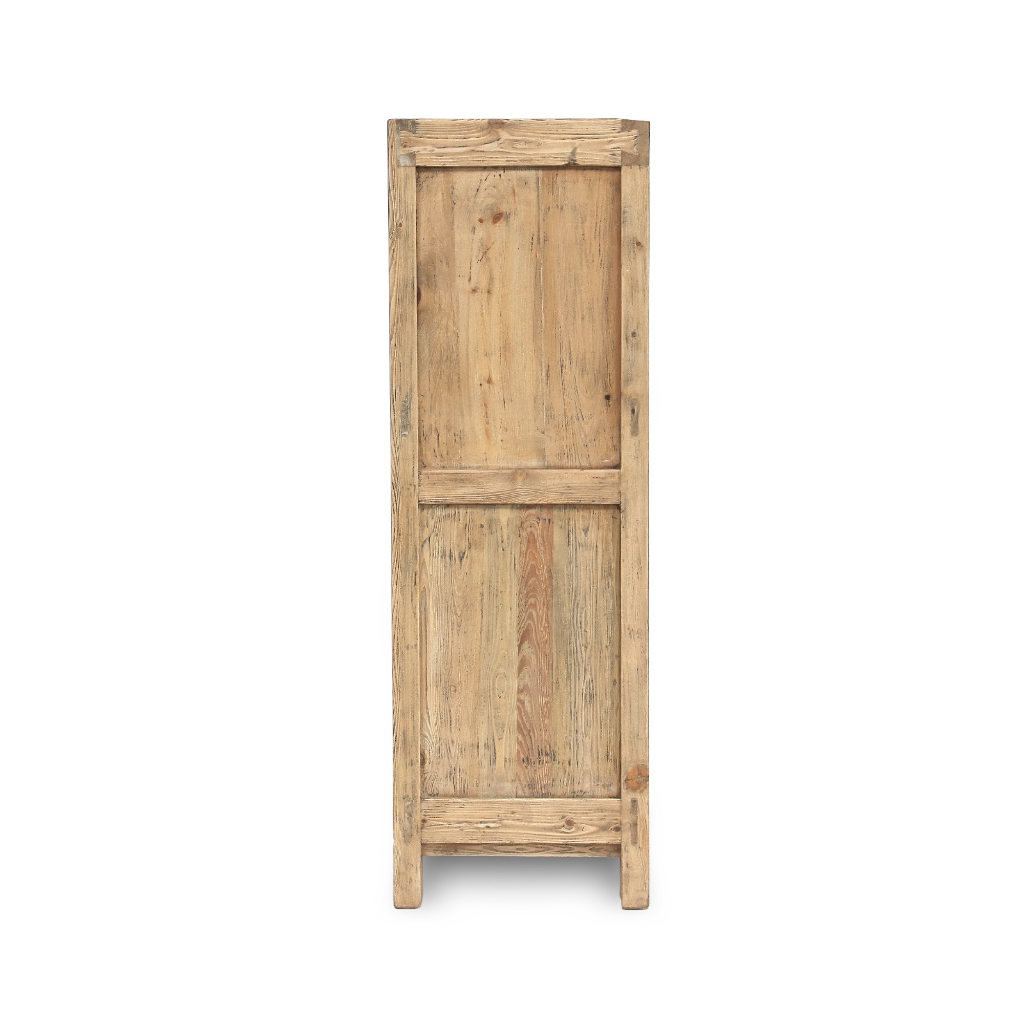 Kommode 'Herolind', 2 Schubladen, 2 Türen, natur, T 45 cm, B 83 cm, H 138 cm von fischer's lagerhaus