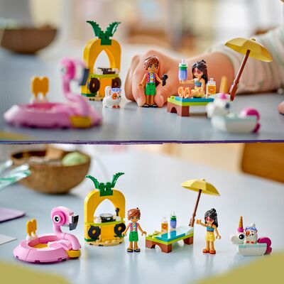 LEGO Friends 42658 Poolparty med enhjørning og flamingo