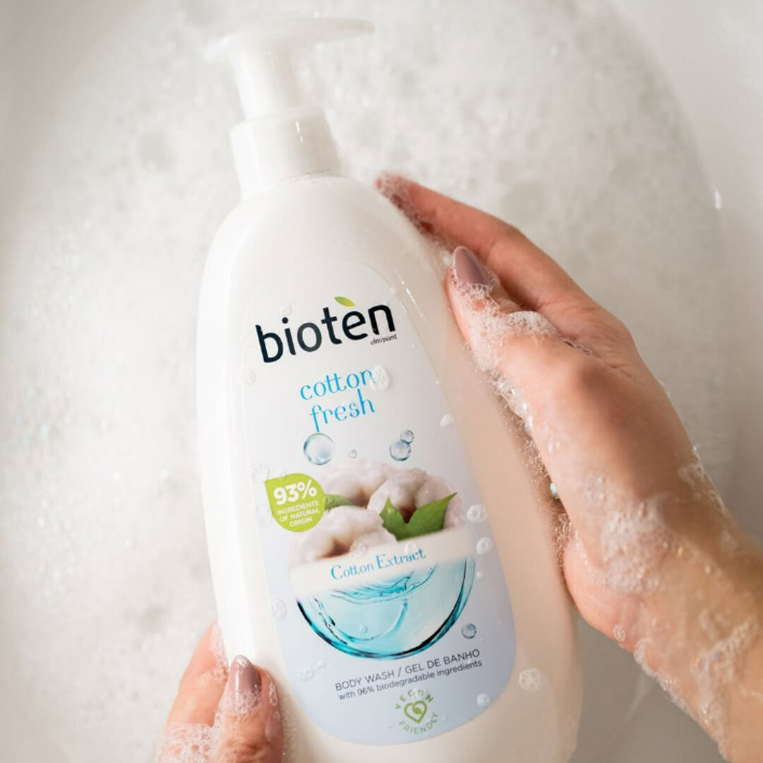BIOTEN  Gel de Banho Cotton Fresh Pump - 700ml