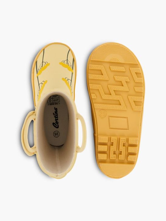 Cortina Gummistiefel Gelb