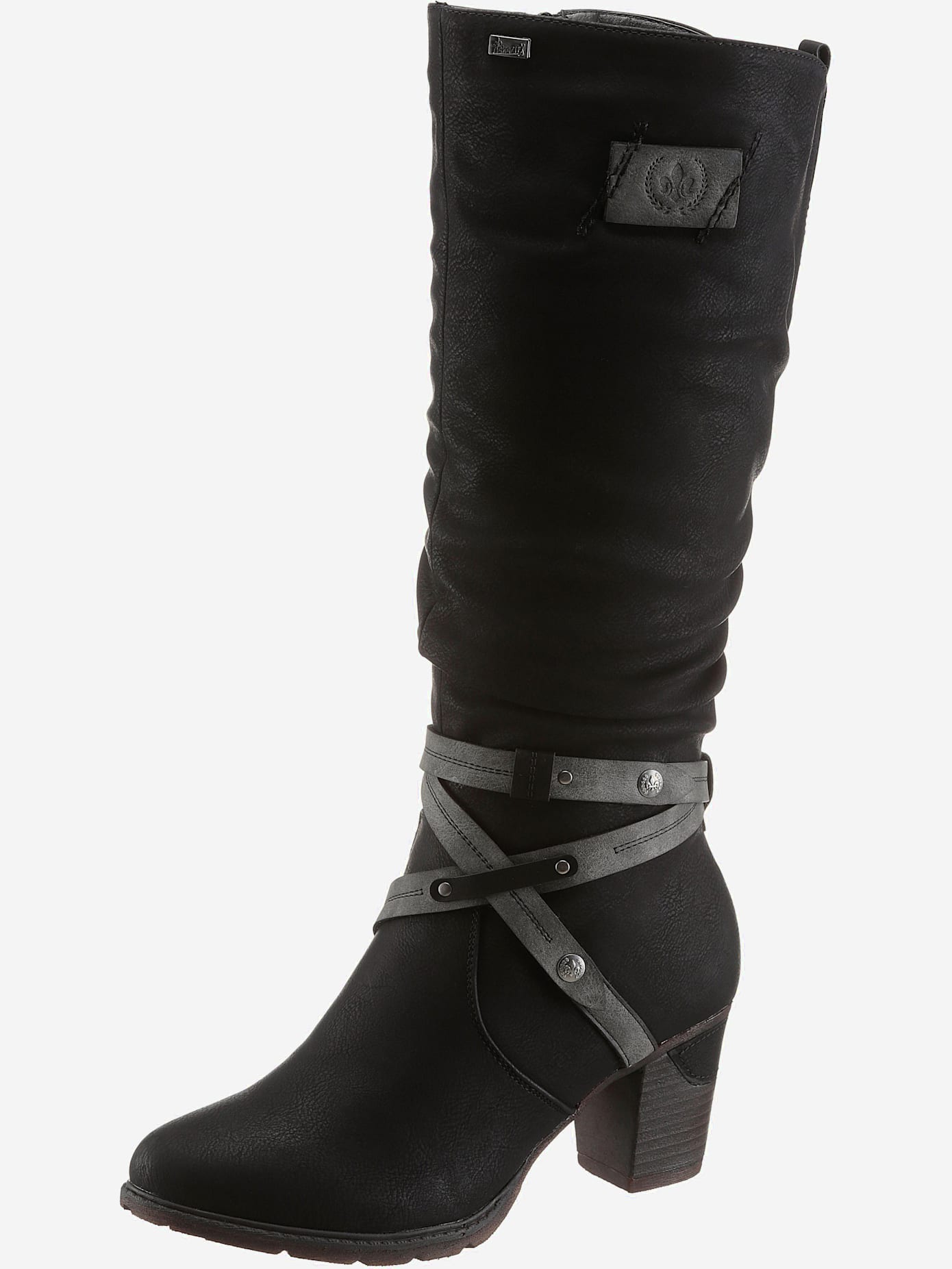 Botte d'hiver bottes élégantes, brides décoratives