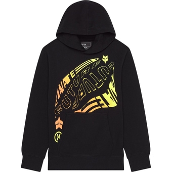 Fox Elevated Fleece Hoodie Black Kinder