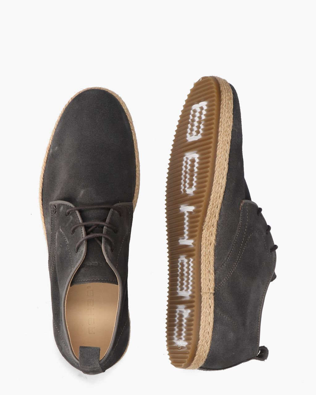 Rehab Rodrigo Donkergrijs Heren Veterschoenen