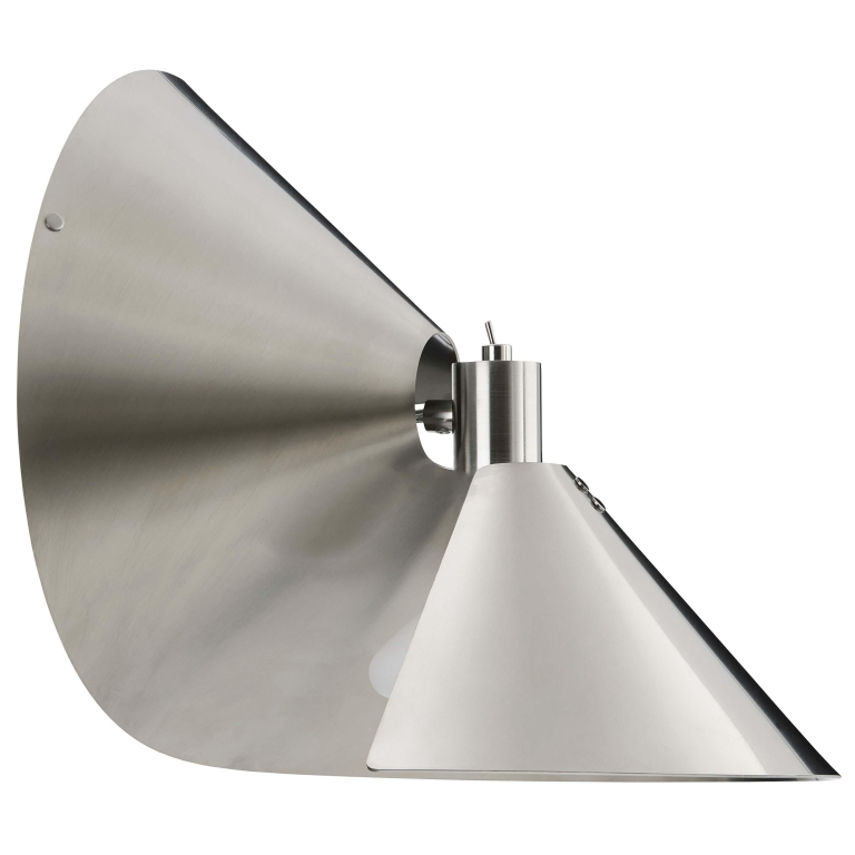 Frandsen Peel wandlamp brushed stainless steel