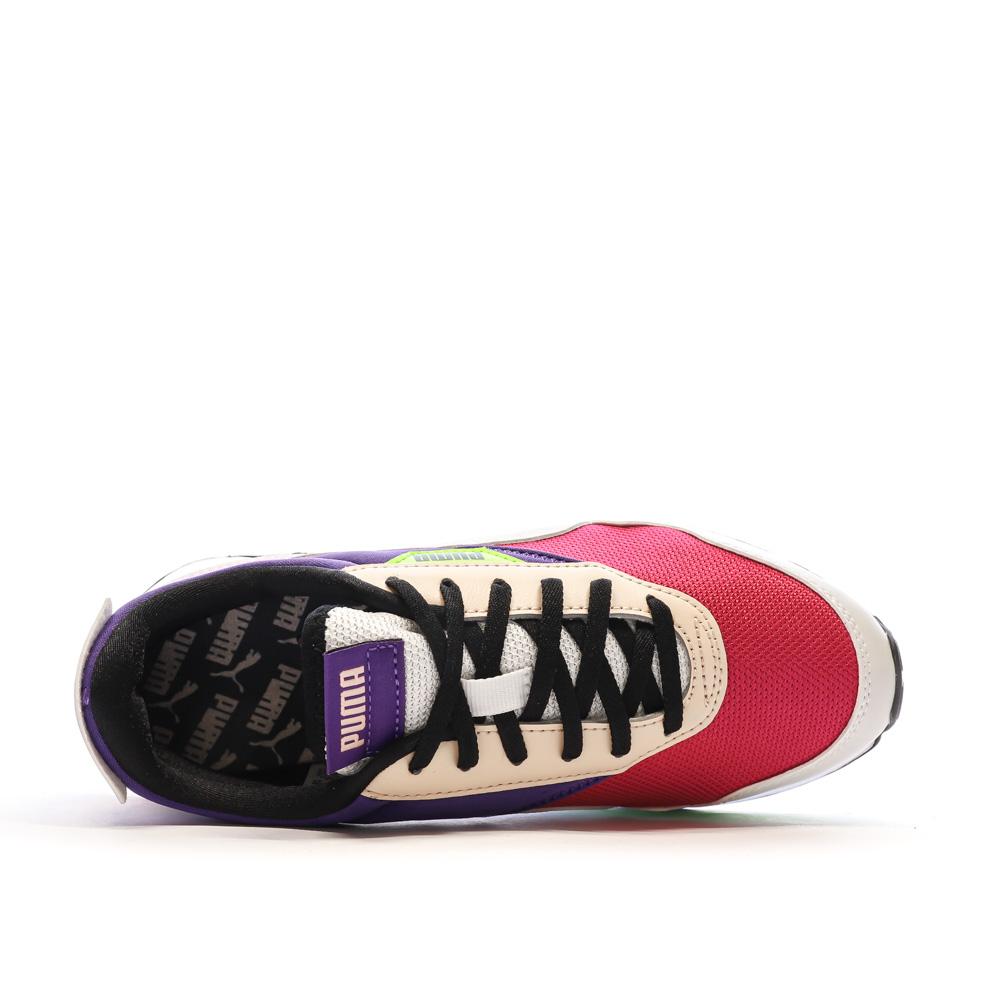 Puma Baskets Violette/Jaune Femme Puma Cruise Rider