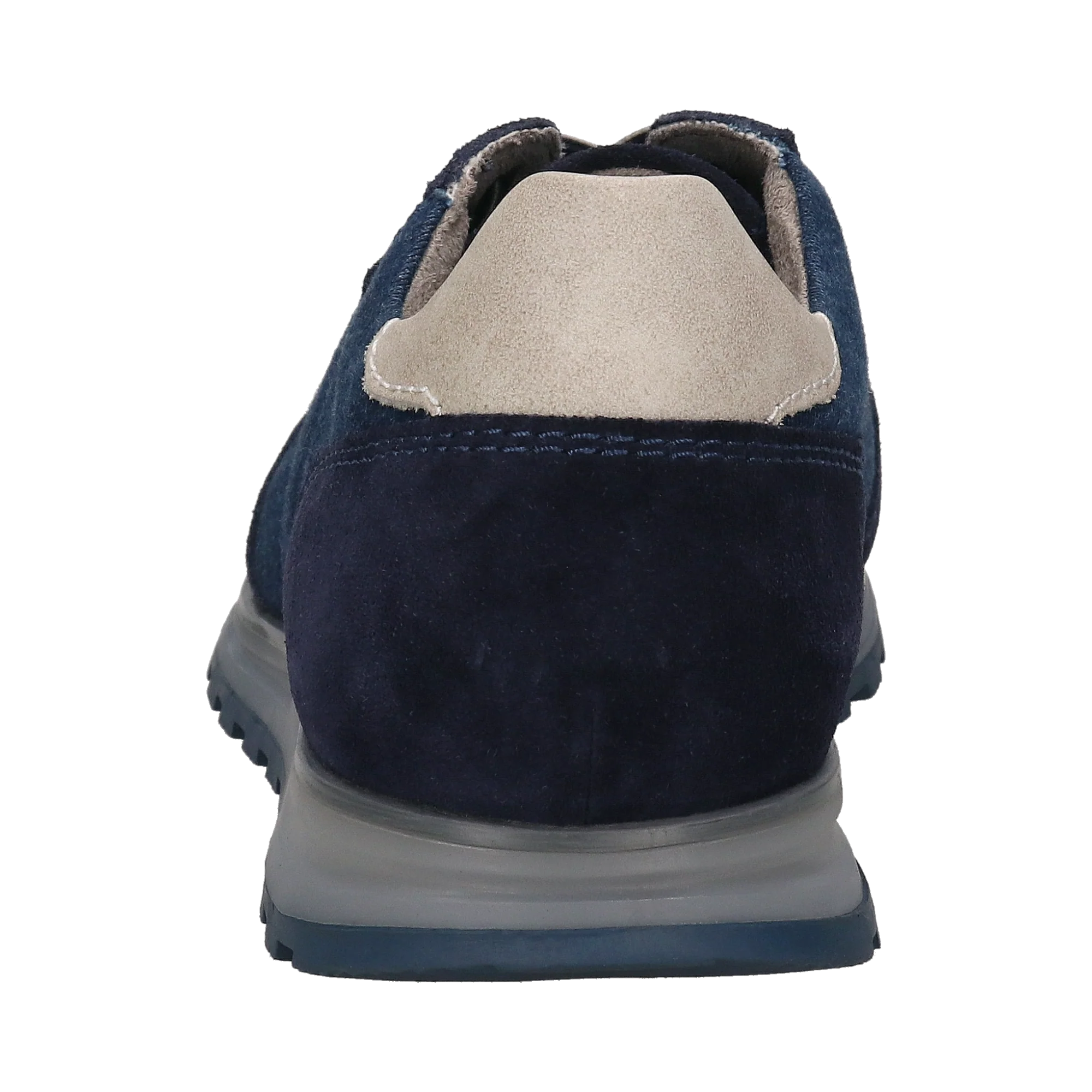 Leder Sneaker dunkelblau