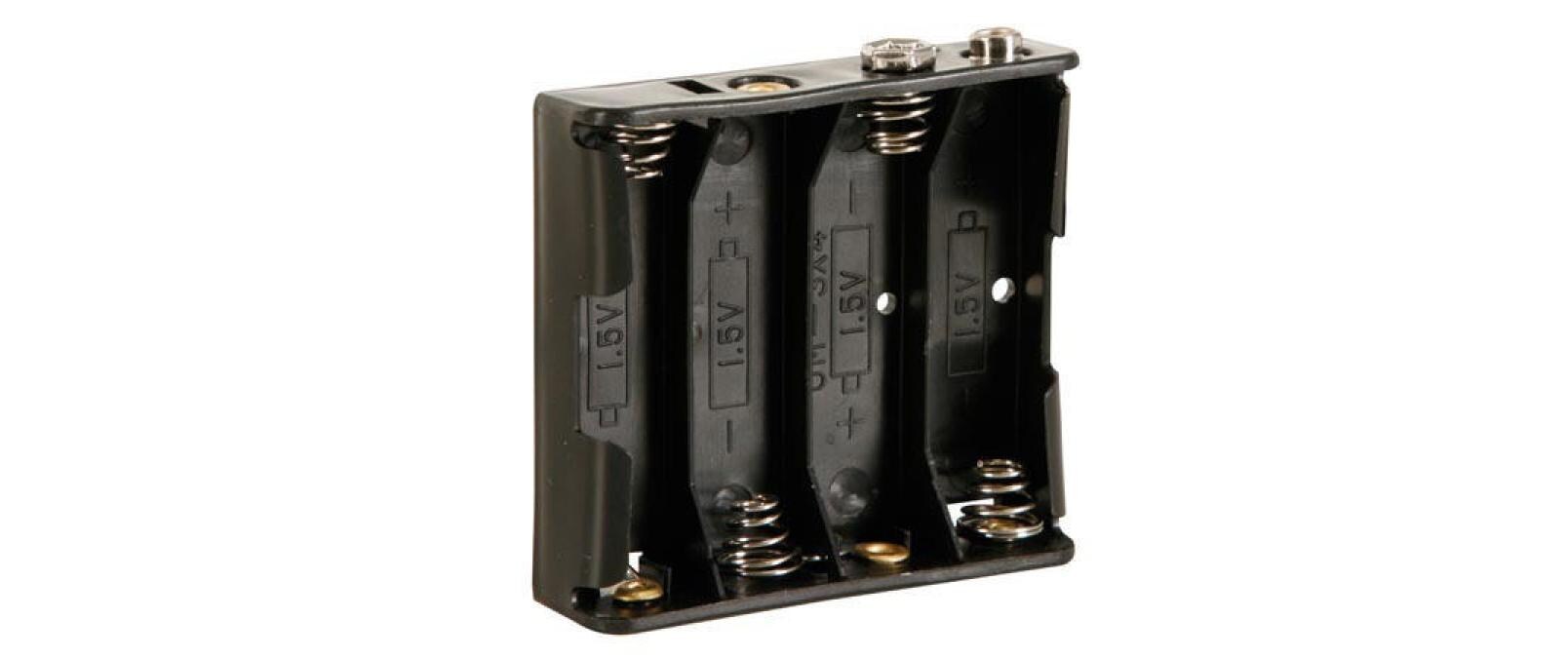 Batteriehalter BH341B, 4x AA 1 StückFür 4x AA