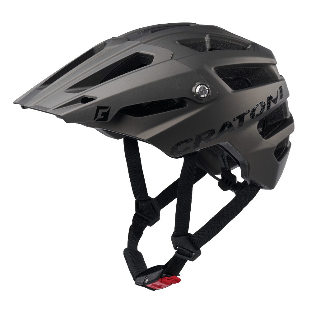 CRATONI MTB - Fahrradhelm AllTrack coffee metallic matt