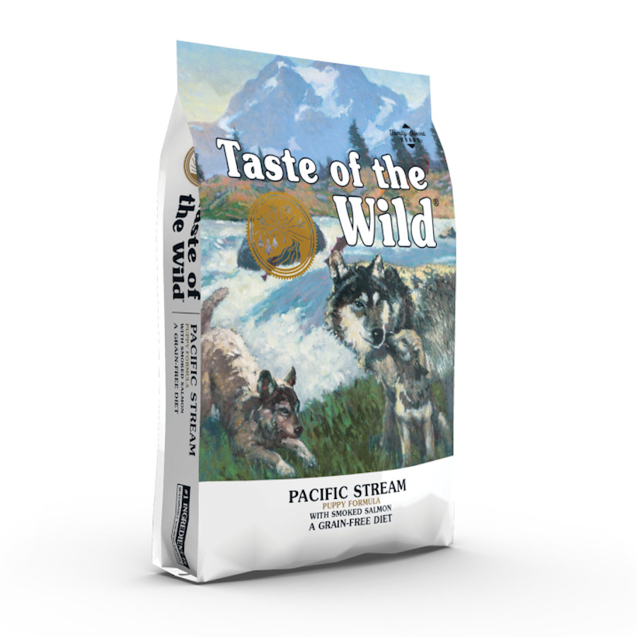Ração para cães Taste of the Wild Puppy com salmão Pacific Stream