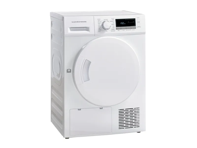 Scandomestic Standard TDH8WA2 - Tørremaskine - Niche - bredde: 60 cm - dybde: 63 cm - højde: 86 cm - frontbetjening - hvid