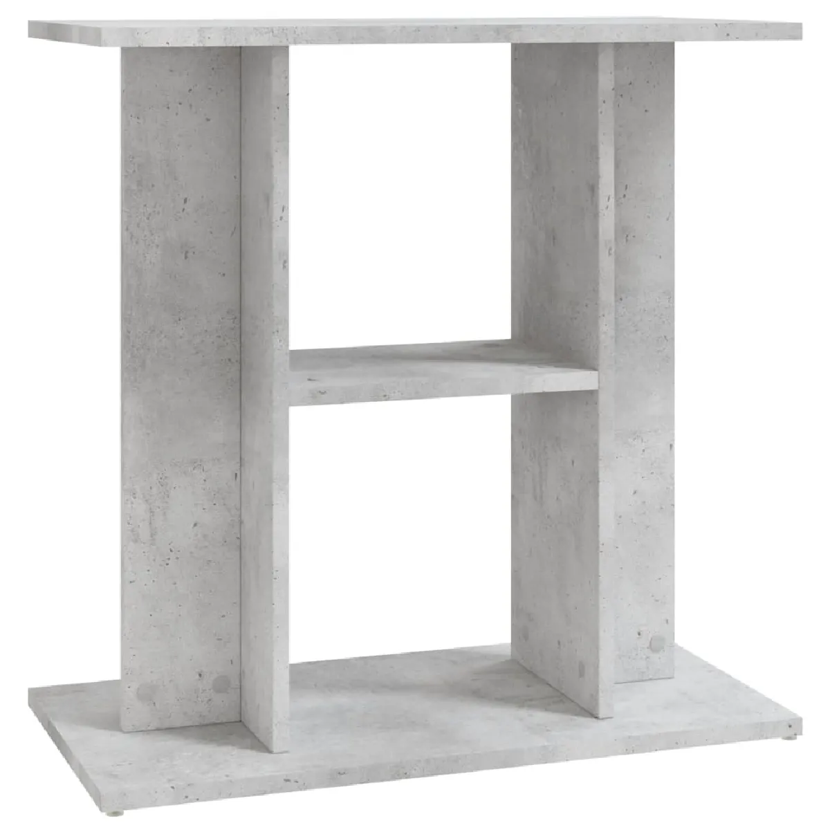 VIDAXL Support pour aquarium - Gris béton