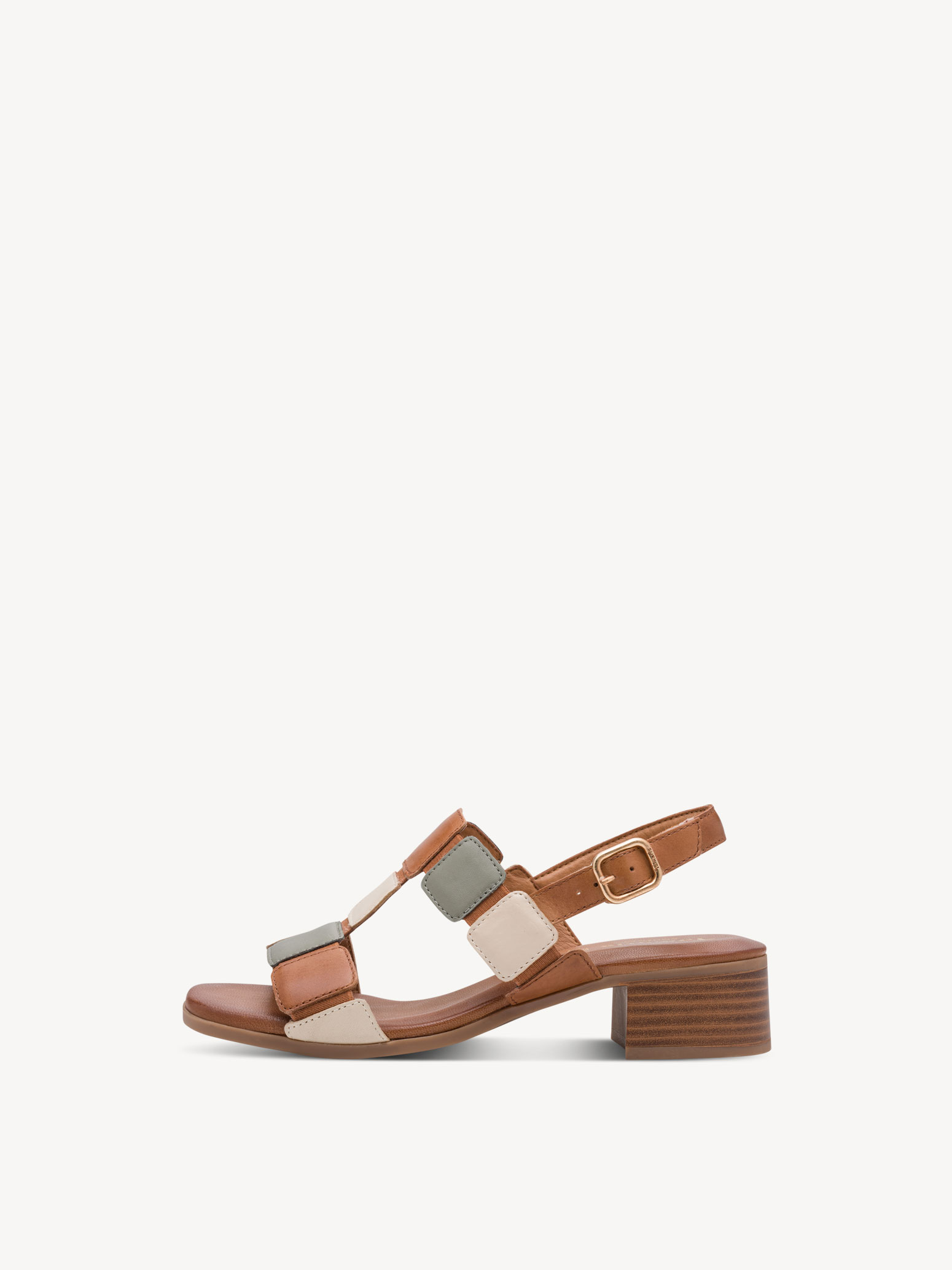 Leren Sandaaltje - groen