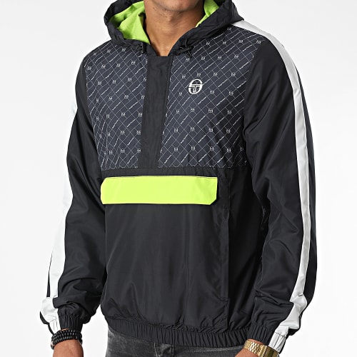 Veste Col Zippé Capuche Replica 39806 Noir