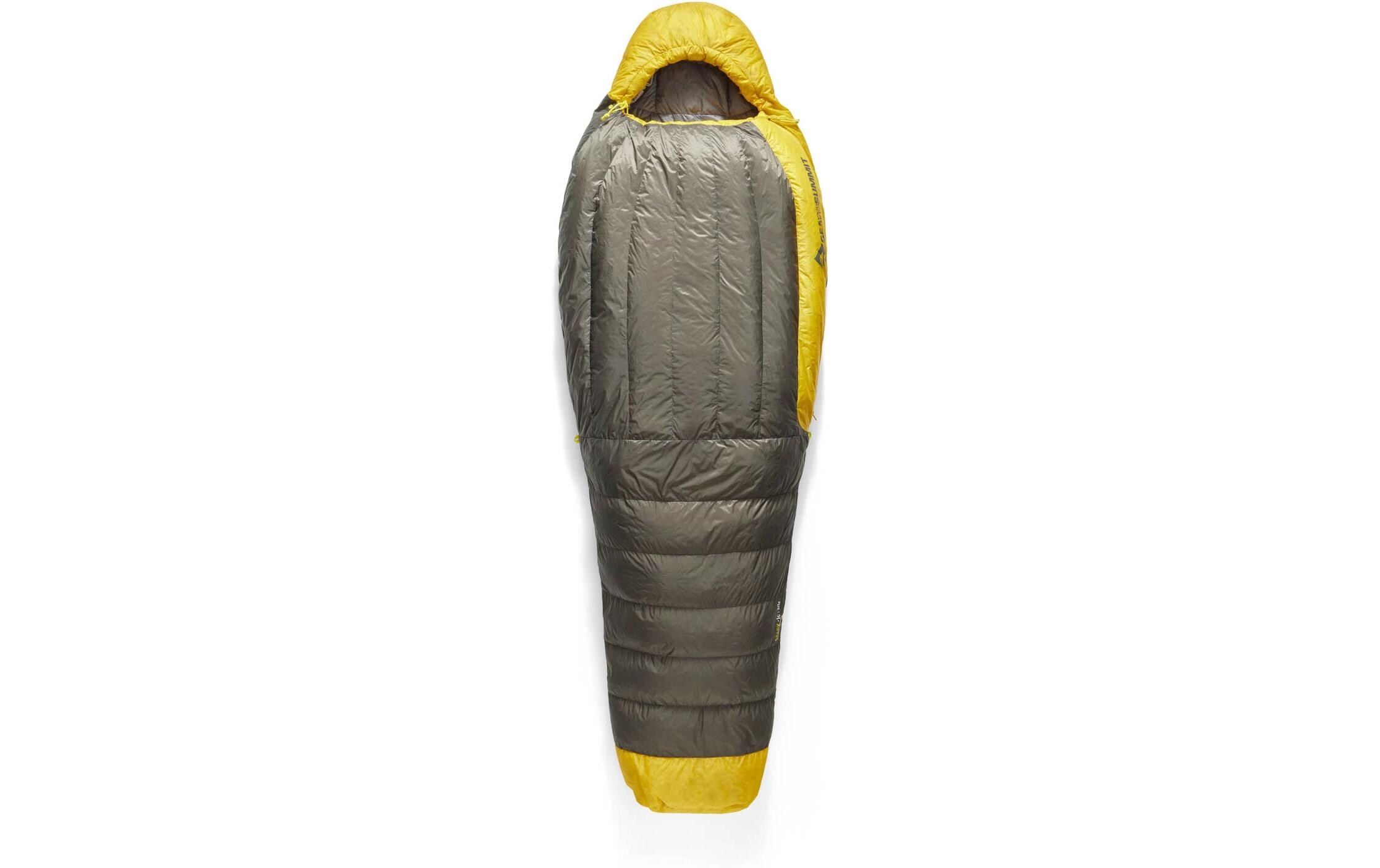 Spark -1C/30F L Polyester, Gelb/Schiefergrau<br>Mumienschlafsack