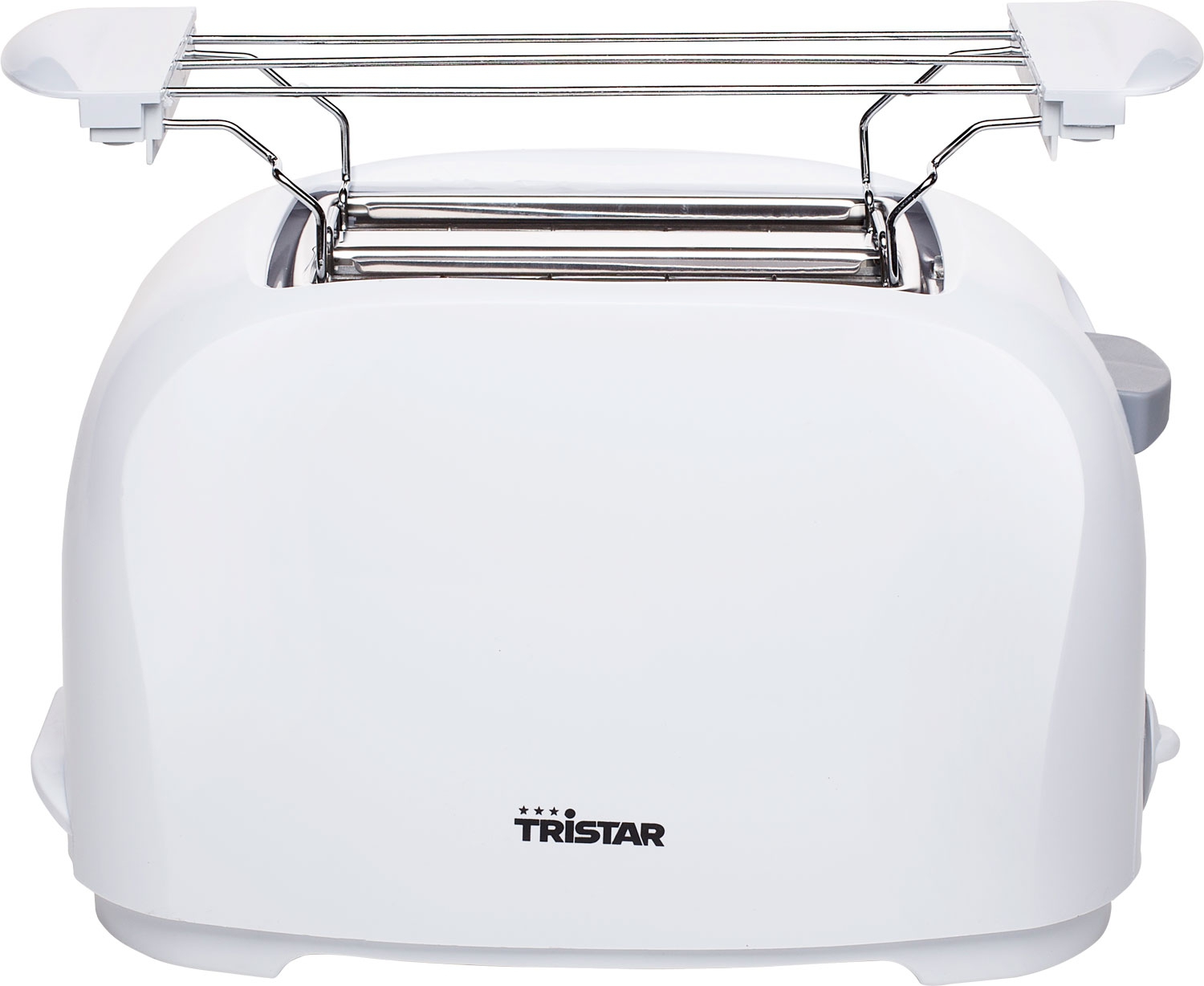 Tristar BR-1013 Toaster mit Brötchenaufsatz Weiß 800 W