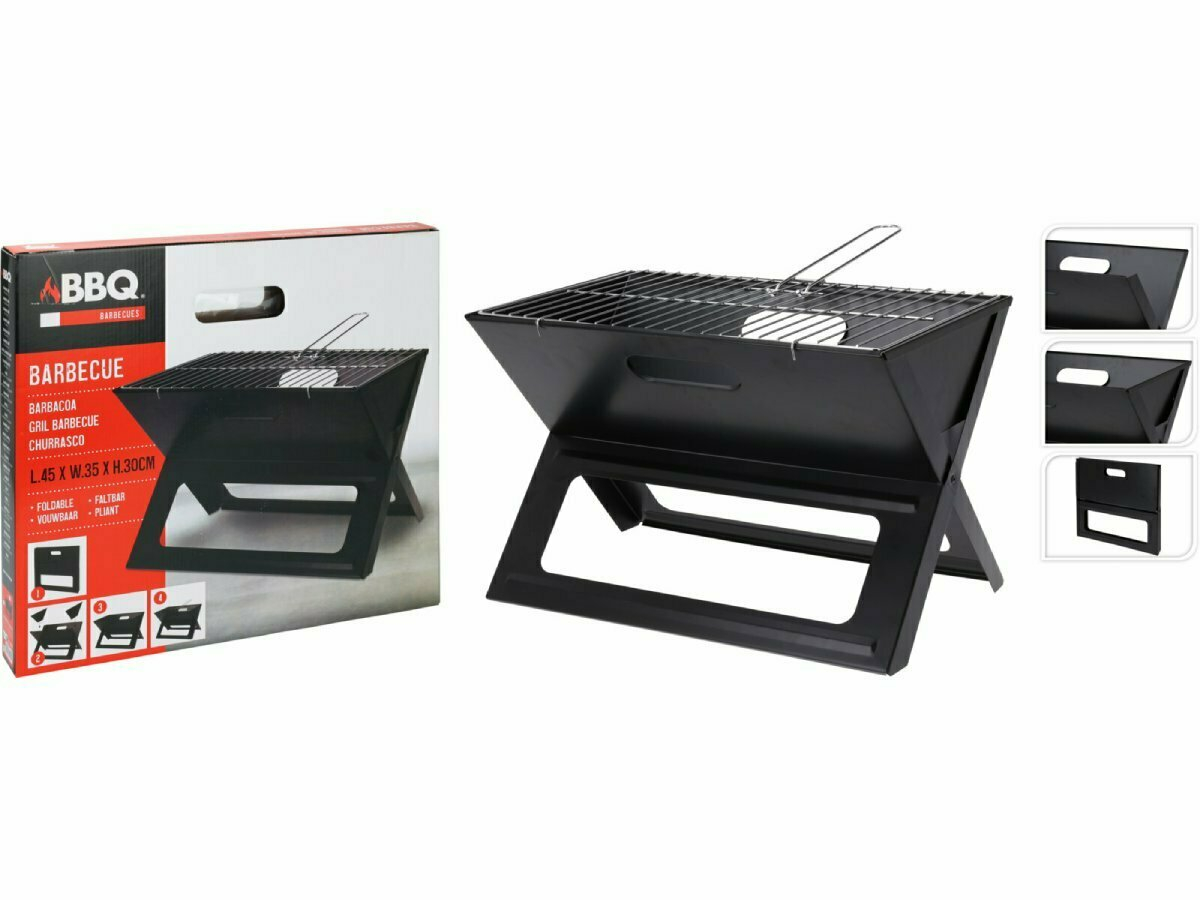 X-vorm vouwbare kolenbarbecue