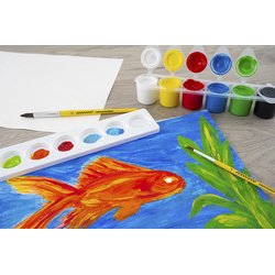Peinture pour l'école EFA Color, étui de 6