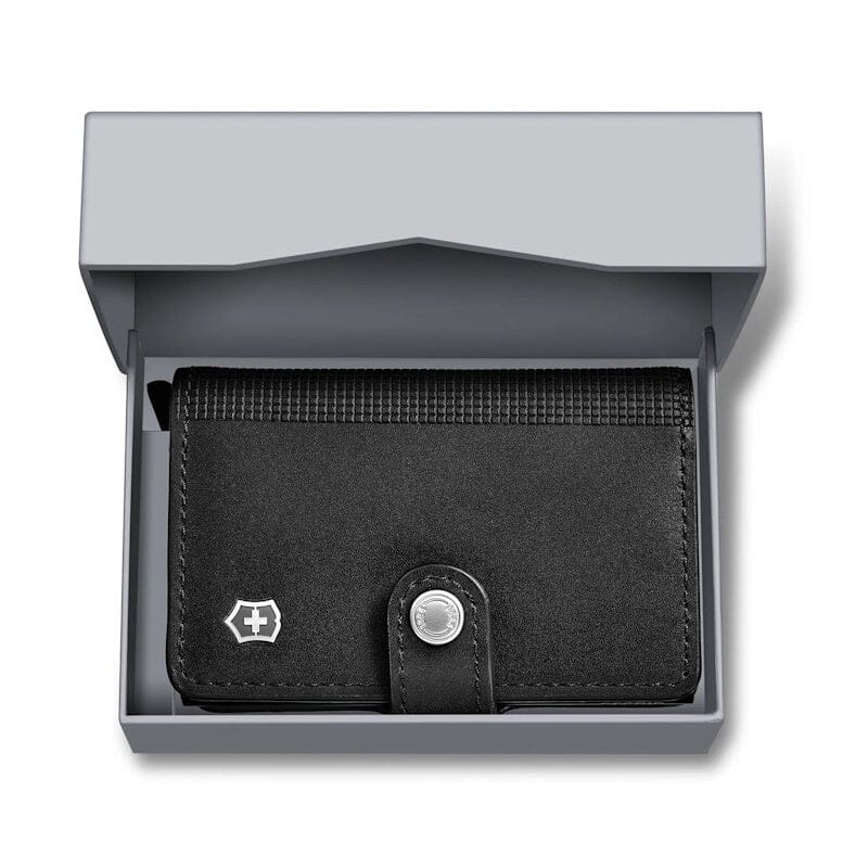 Victorinox Altius Secrid Leather Card Wallet Black