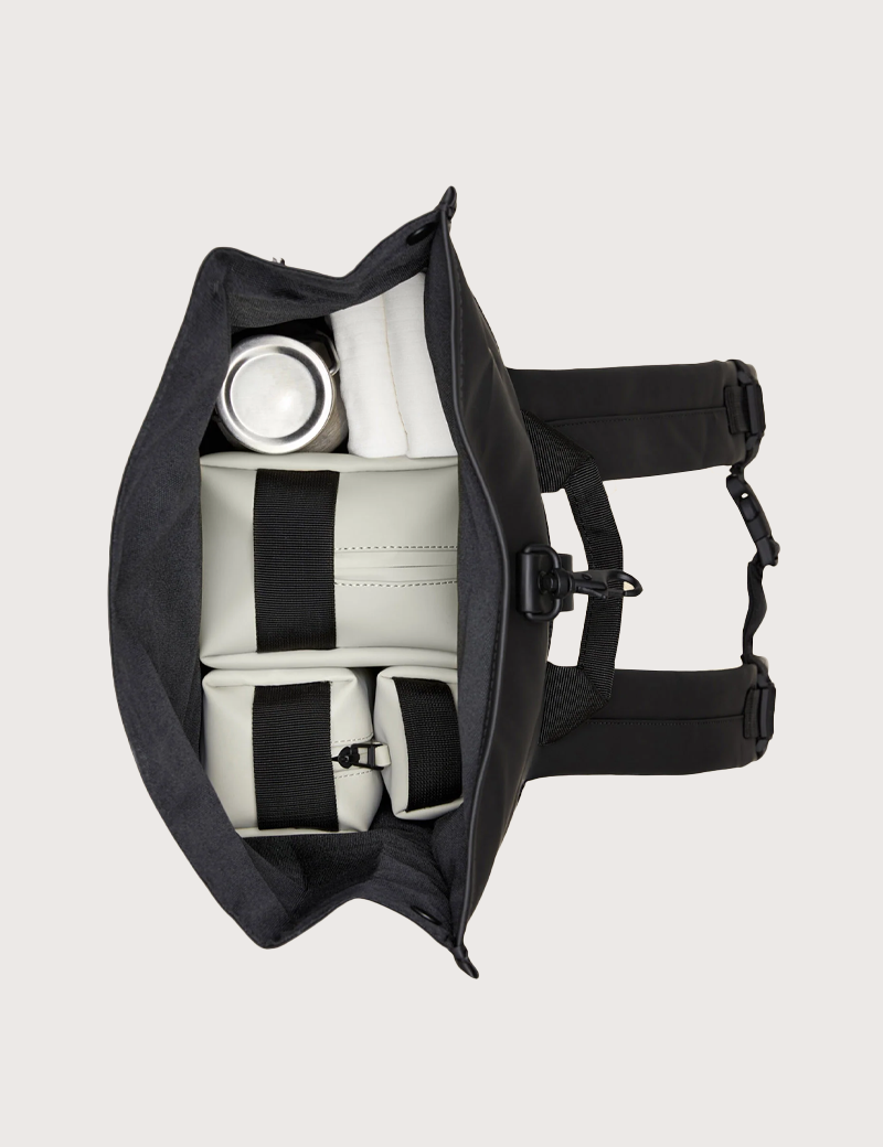 RAINS SAC À DOS ROLLTOP RUCKSACK W3 GRIS