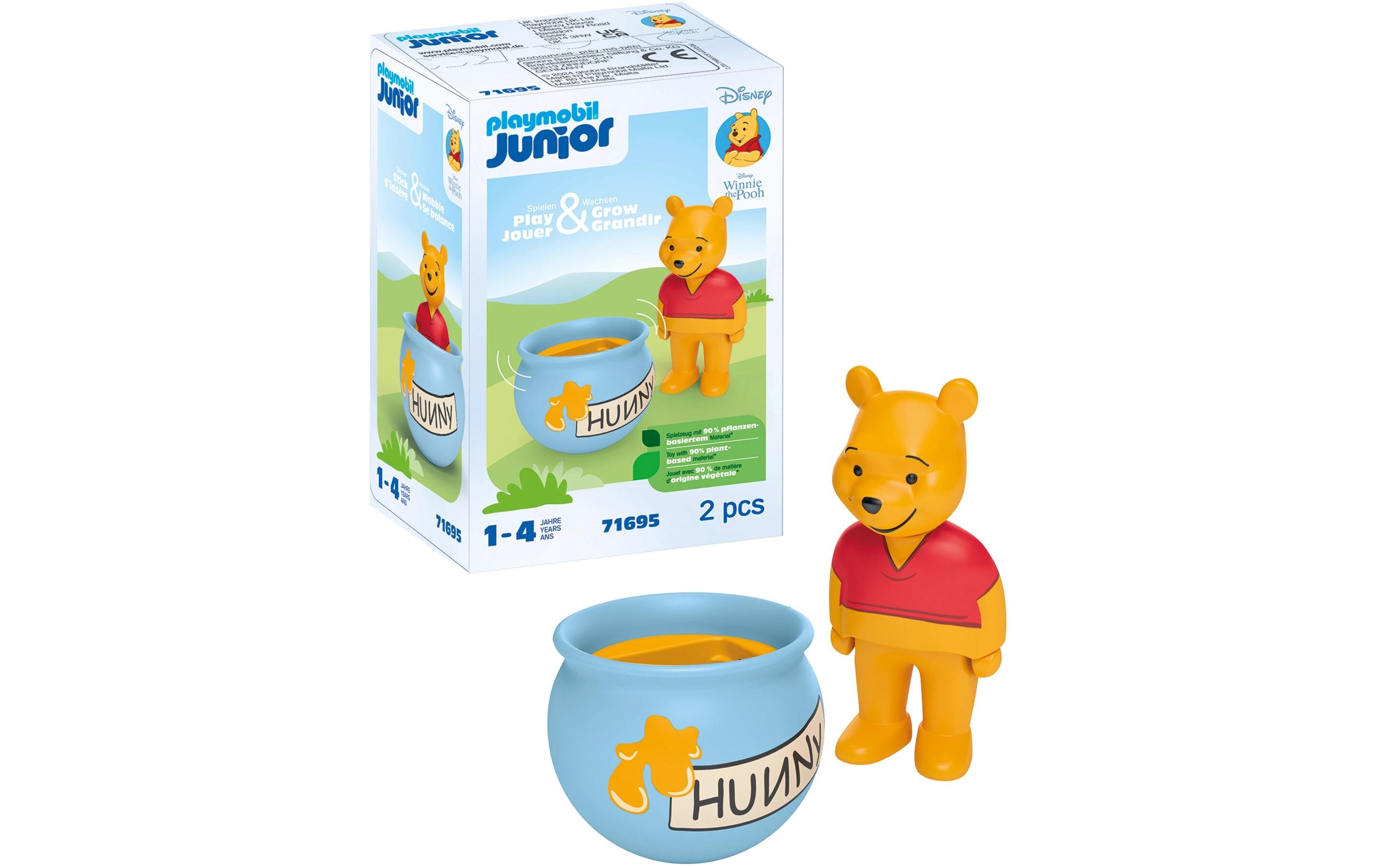 Junior Disney: Stehauf-Honigtopf 71695Winnie Puuh Figuren-Set für Kinder
