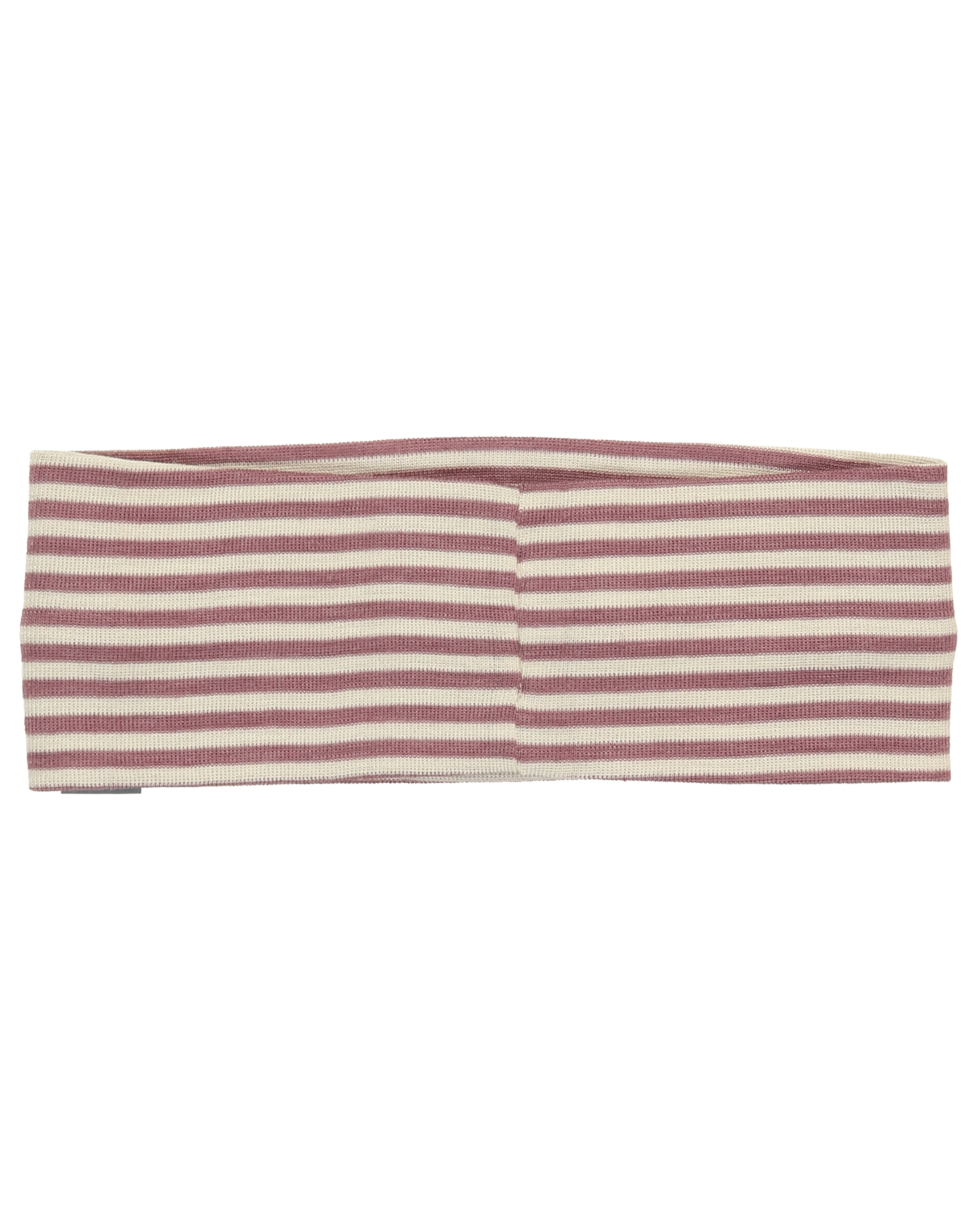 Stirnband COSY gestreift in alt rosé/natur