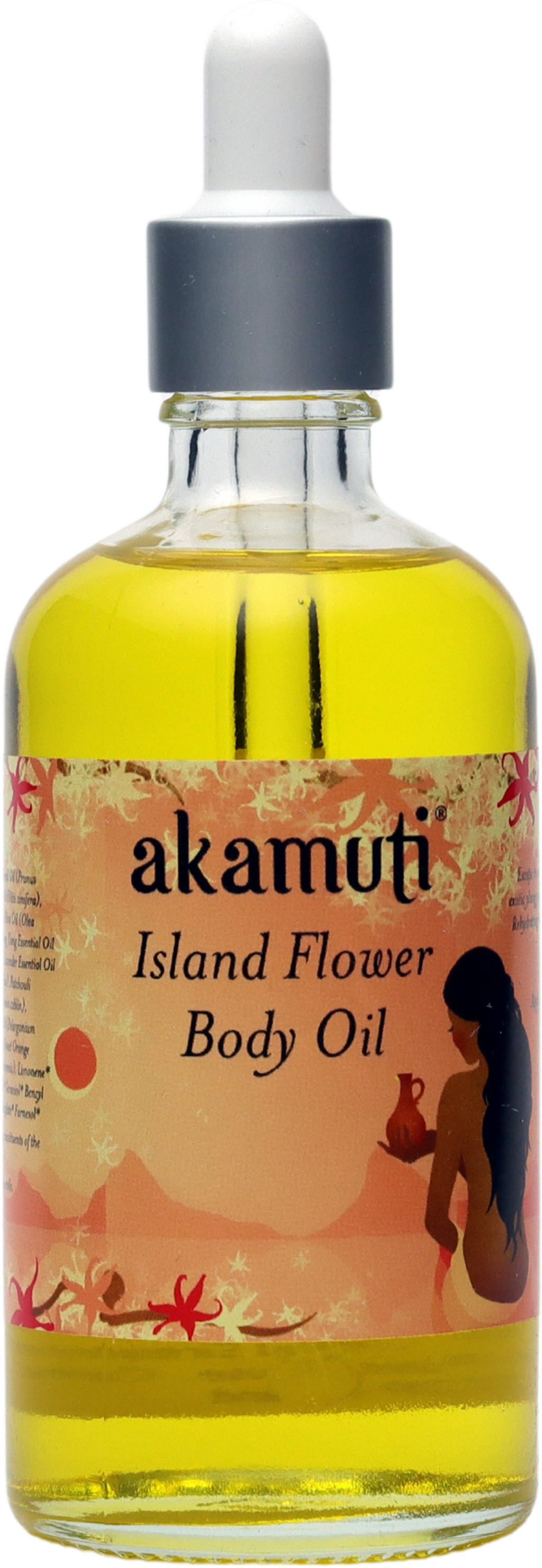 akamuti  Island Flowers Body Oil, 100 ml