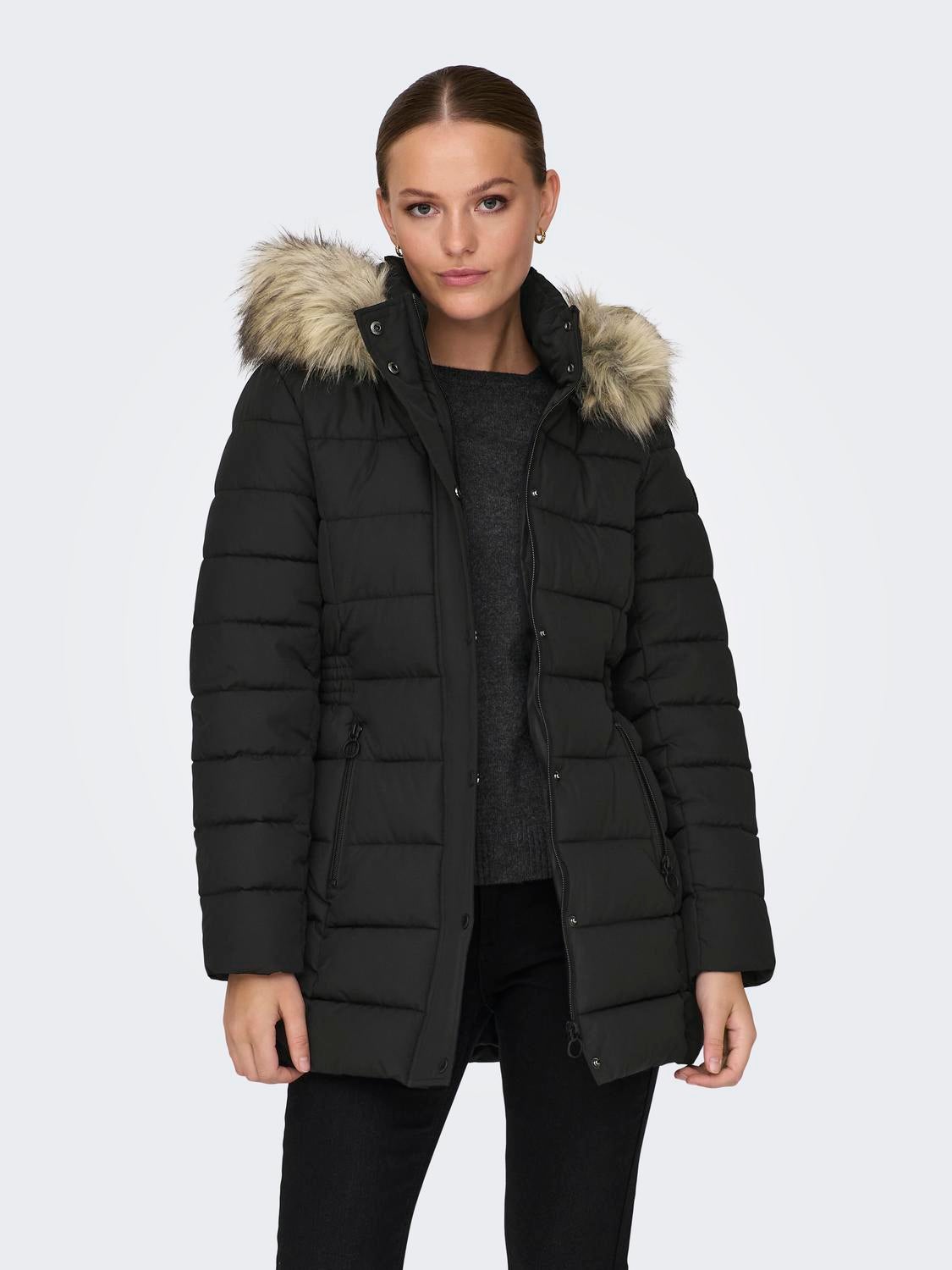 ONLNEWLUNA Steppjacke Black