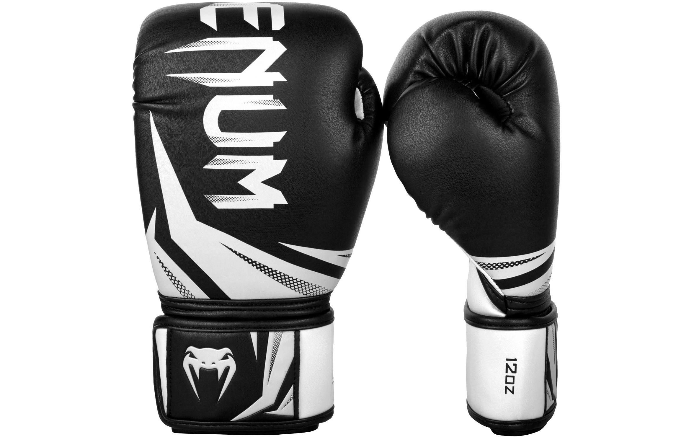 Challenger 3.0 Boxing Gloves Schwarz/Weiss, 14 ozBoxhandschuhe