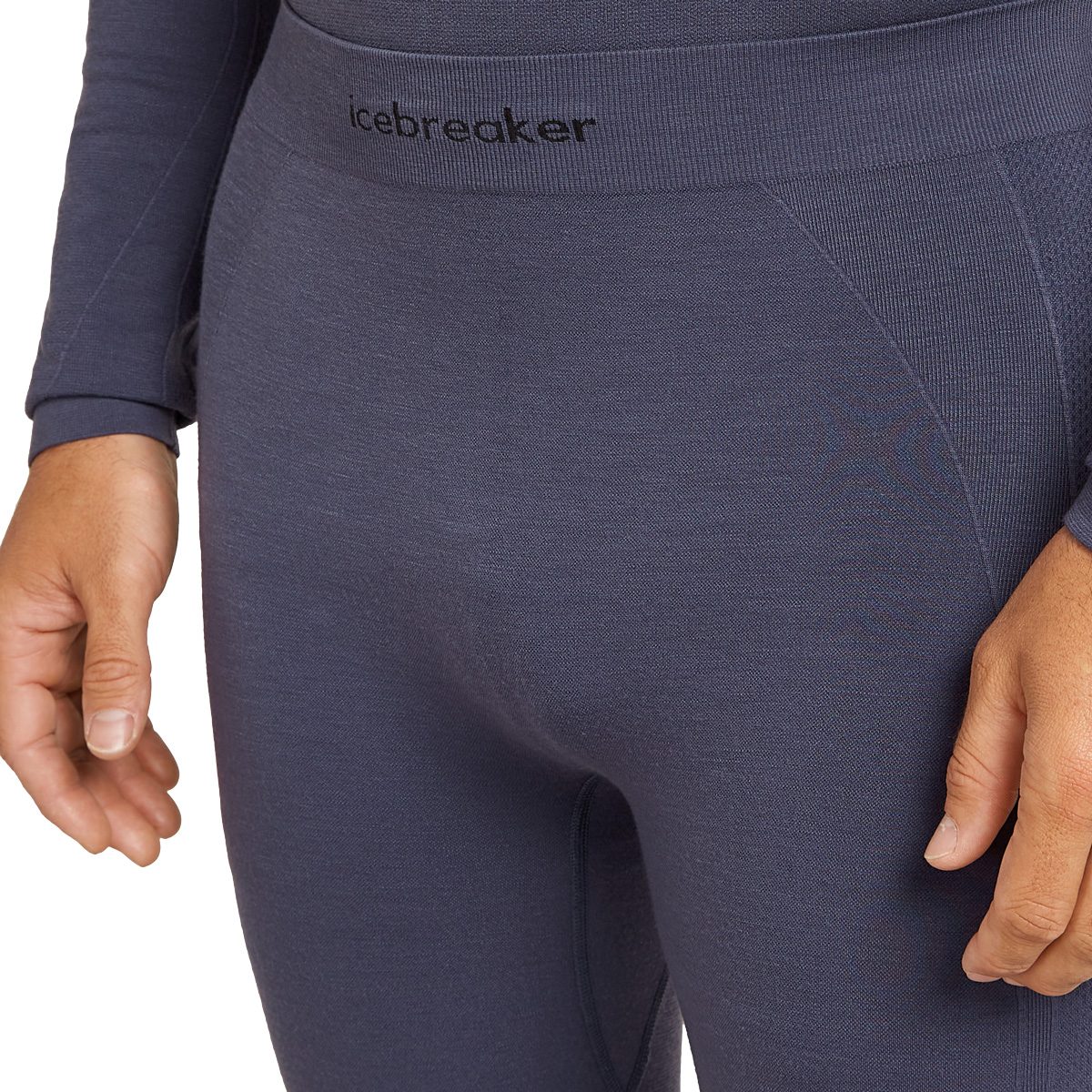Icebreaker Merino Blend 260 ZoneKnit™ Seamless Tights Herren graphite
