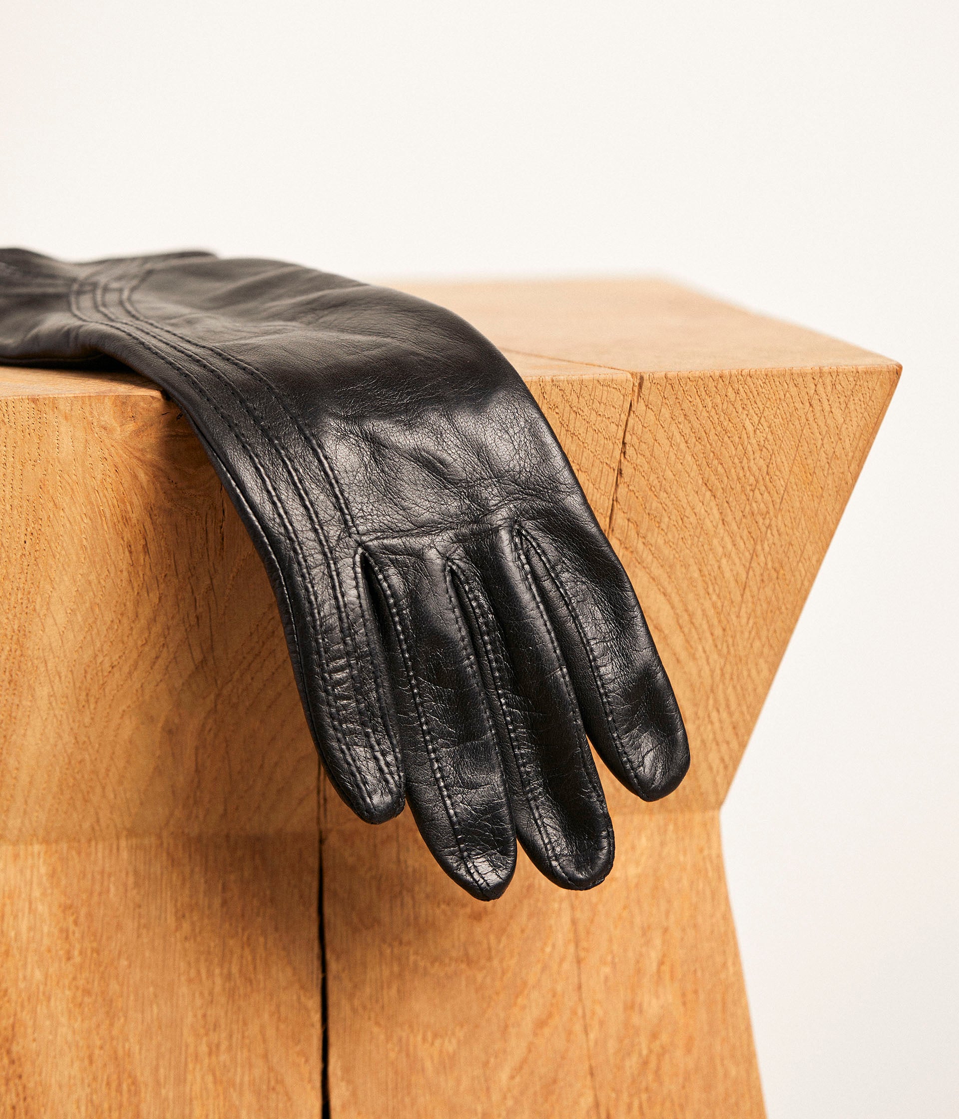 Gants longs cuir Darlène