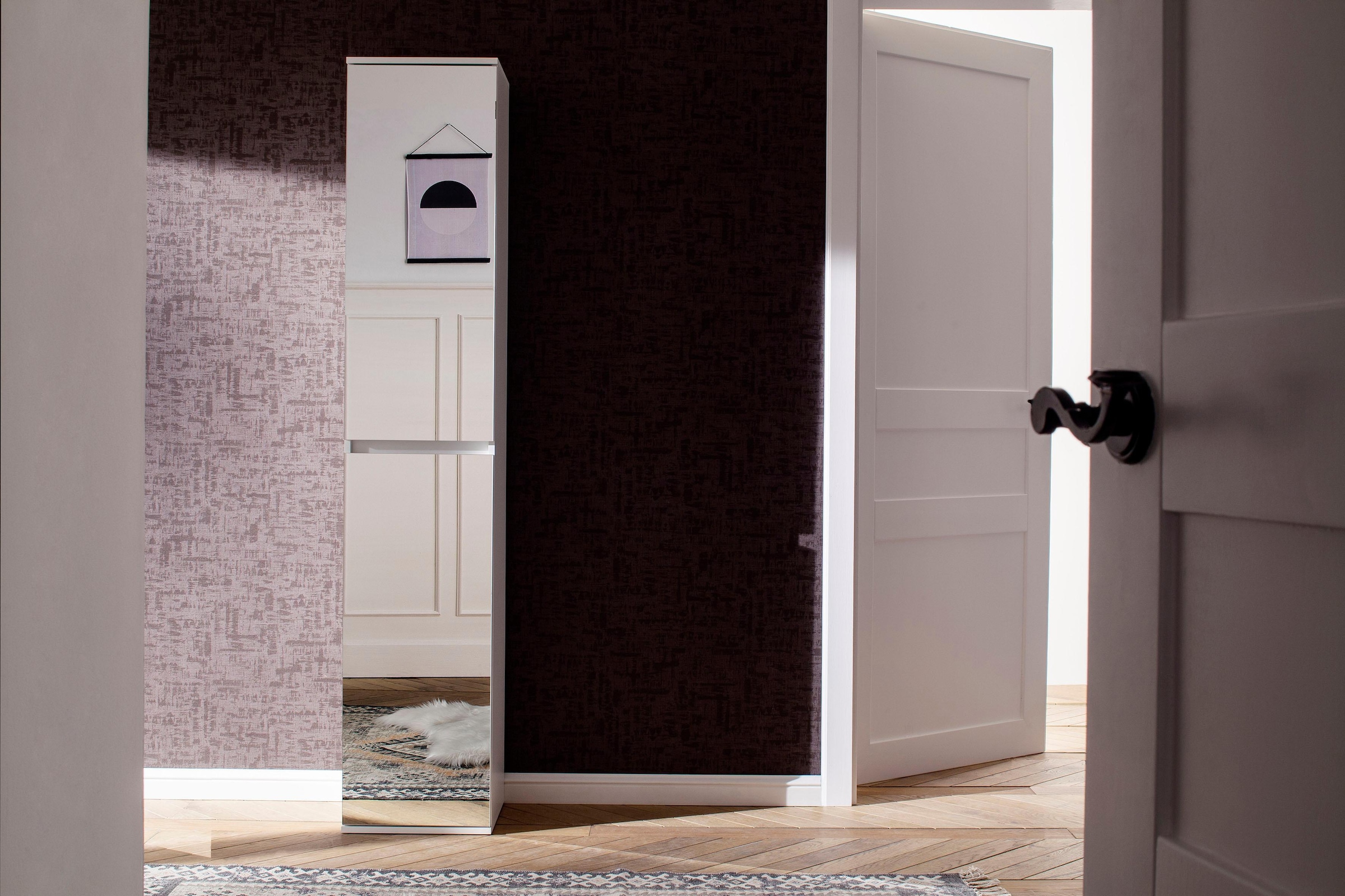 INOSIGN Garderobenschrank »Malcesine« Garderobenschrank mit 2 Türen - (B/T/H) 37/34/191 cm