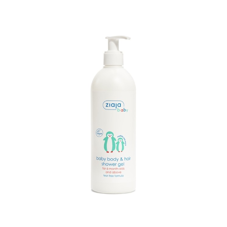 Ziaja Ziajka Kinder Körper- und Haarwaschgel sanft zur Haut 400 ml