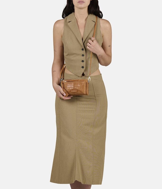 Burkely Cool Colbie Minibag Cognac