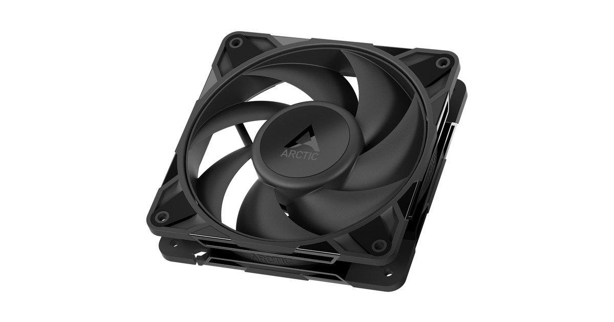 ARCTICP12 Pro PST CO case fan  (Zwart, 120 x 120 x 25 mm, PWM)