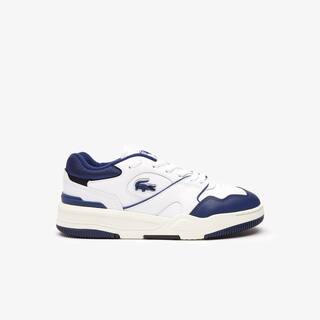 Sneakers Lineshot femme en cuir talon siglé Sneakers - Blanc - Lacoste - Femme