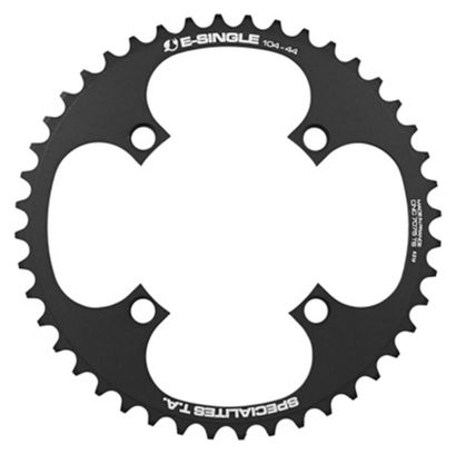 PLATEAU VAE-E-BIKE 4BRA D.104 POUR BOSCH - BROSE - YAMAHA - GIANT - SHIMANO E-STEPS TA E-SINGLE 44DTS MONO NOIR ALU 7075