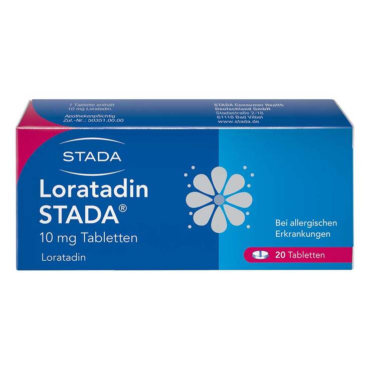 Loratadin STADA 10 mg Tabletten, 20 St