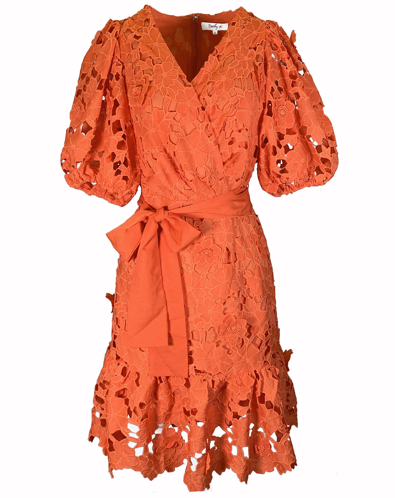 Derhy Robe Peisey imprimée orange