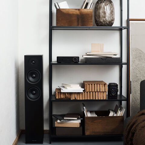Argon Audio FORUS 55 – betaalbare hifi-vloerluidspreker Zwart