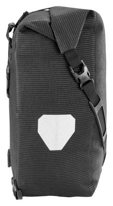 Sacoche de Porte-Bagages Ortlieb Back-Roller High Visibility Quick-Lock3.1 20L Noir Réfléchissant