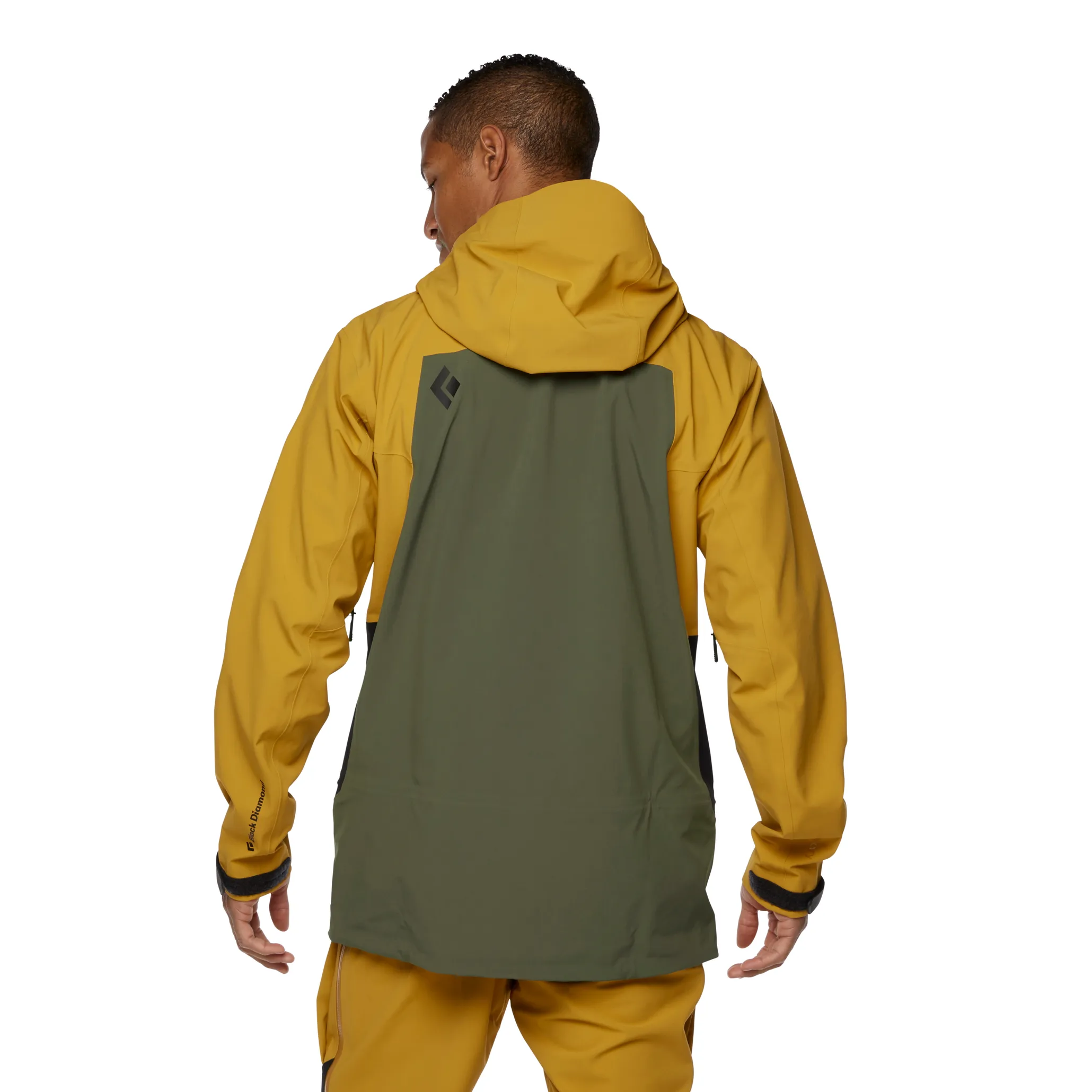Black Diamond Men's Recon Stretch Ski Shell Jacket Amber/Tundra/Black