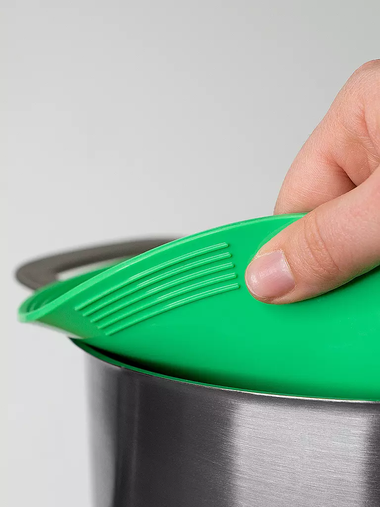 LURCH Überkochschutz 27cm Silikon Gruen grün