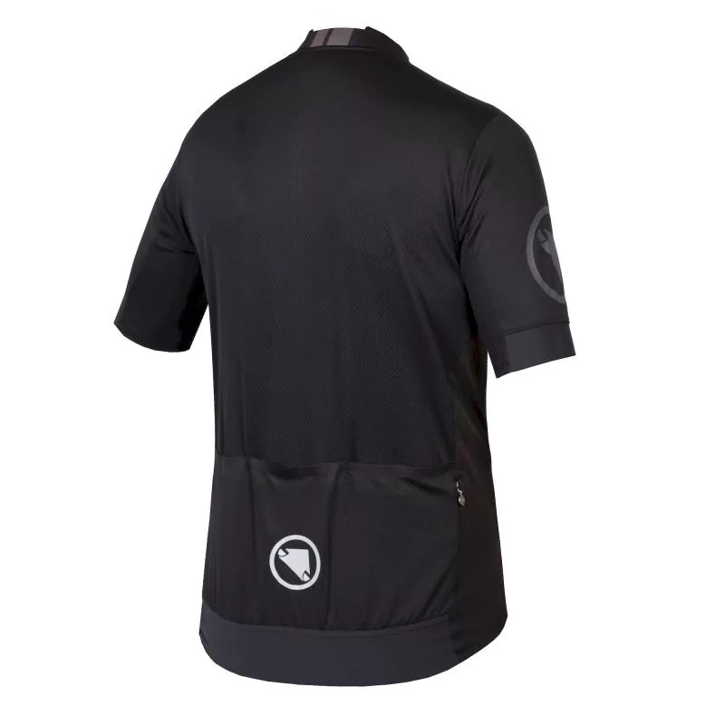 Endura FS260 kortærmet cykeltrøje relaxed fit sort herre