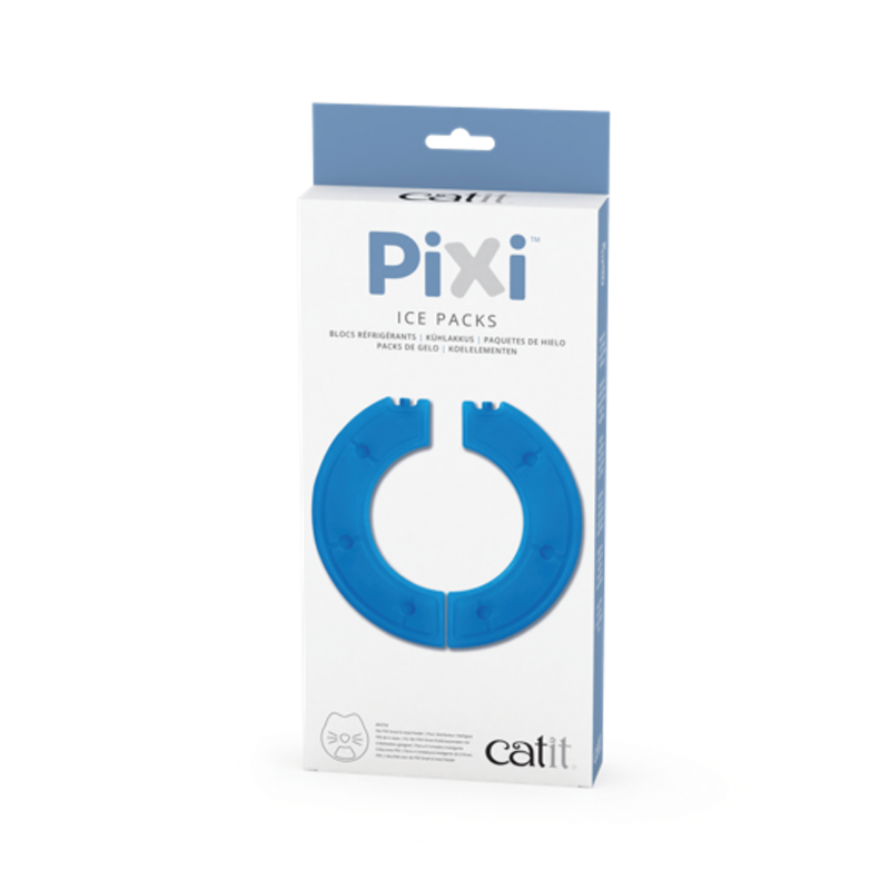 Cat pixi lot de 2 batteries de refroidissement pour alimentation 6 mélanges
