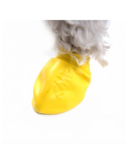 Pawz Rubber Dog Boots - Hondenschoen - Geel Xx-Small