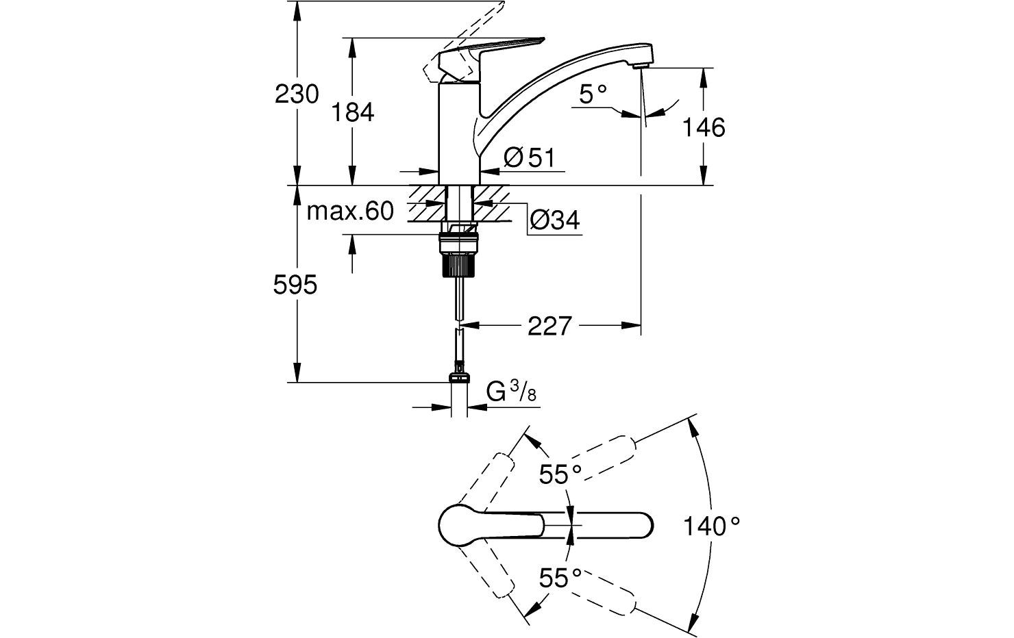 Grohe Küchenarmatur »Start«