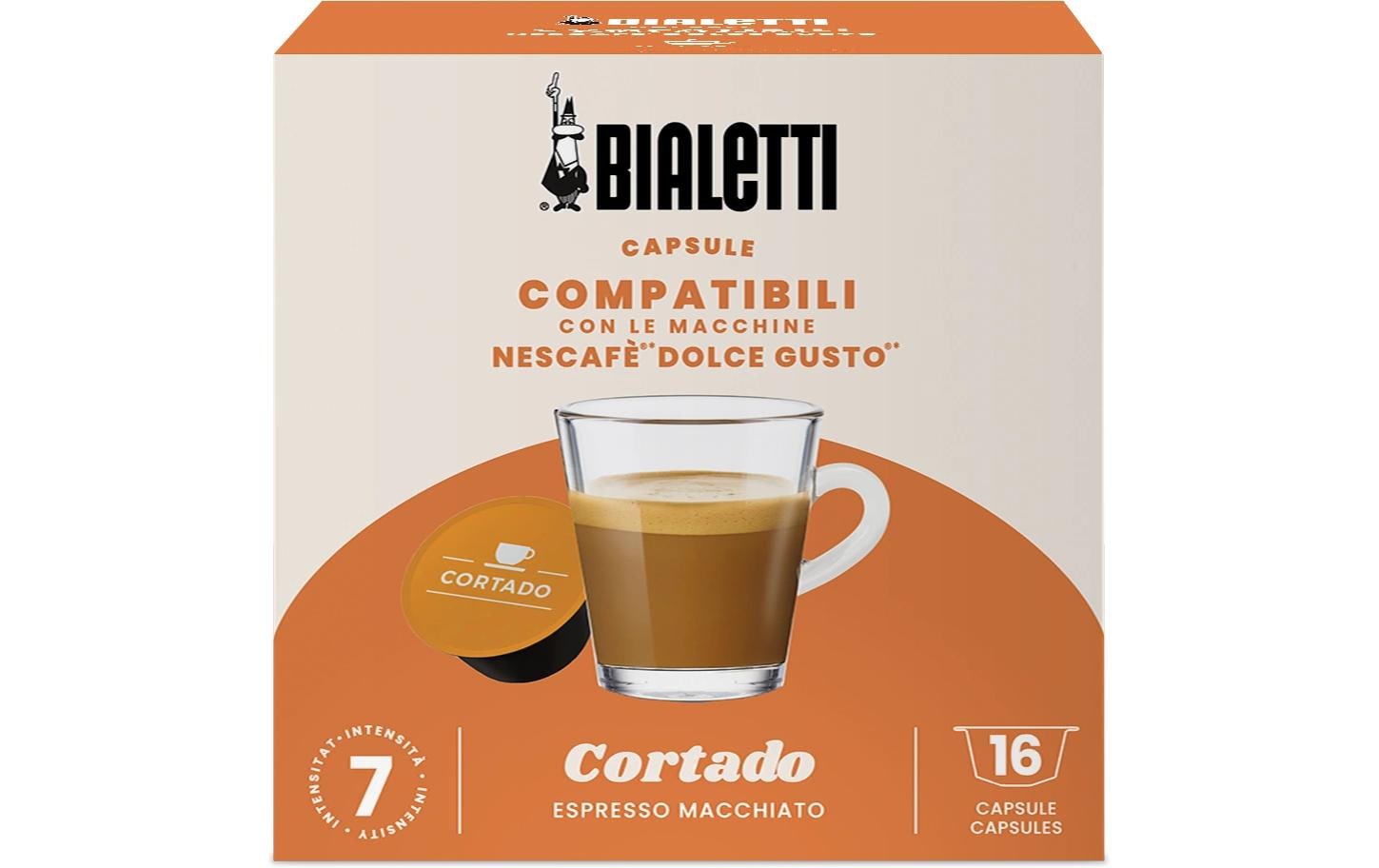 Kaffeekapseln Cortado Dolce Gusto 16 StückKaffeekapseln für Dolce Gusto Maschinen