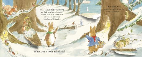 Peter Rabbit The Christmas Present Hunt: A Lift-the-Flap Storybook (Paperback)