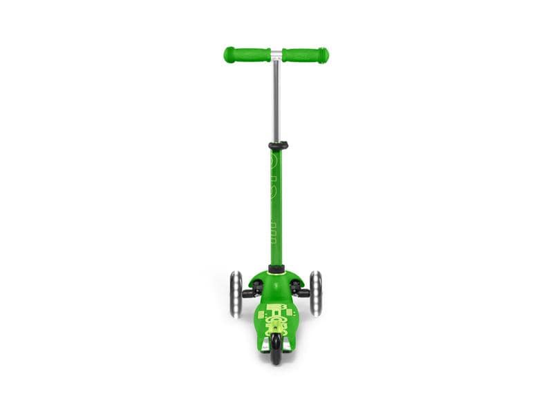 Micro Mobility Kickboard Mini Micro Deluxe  Green (LED) Kickboard