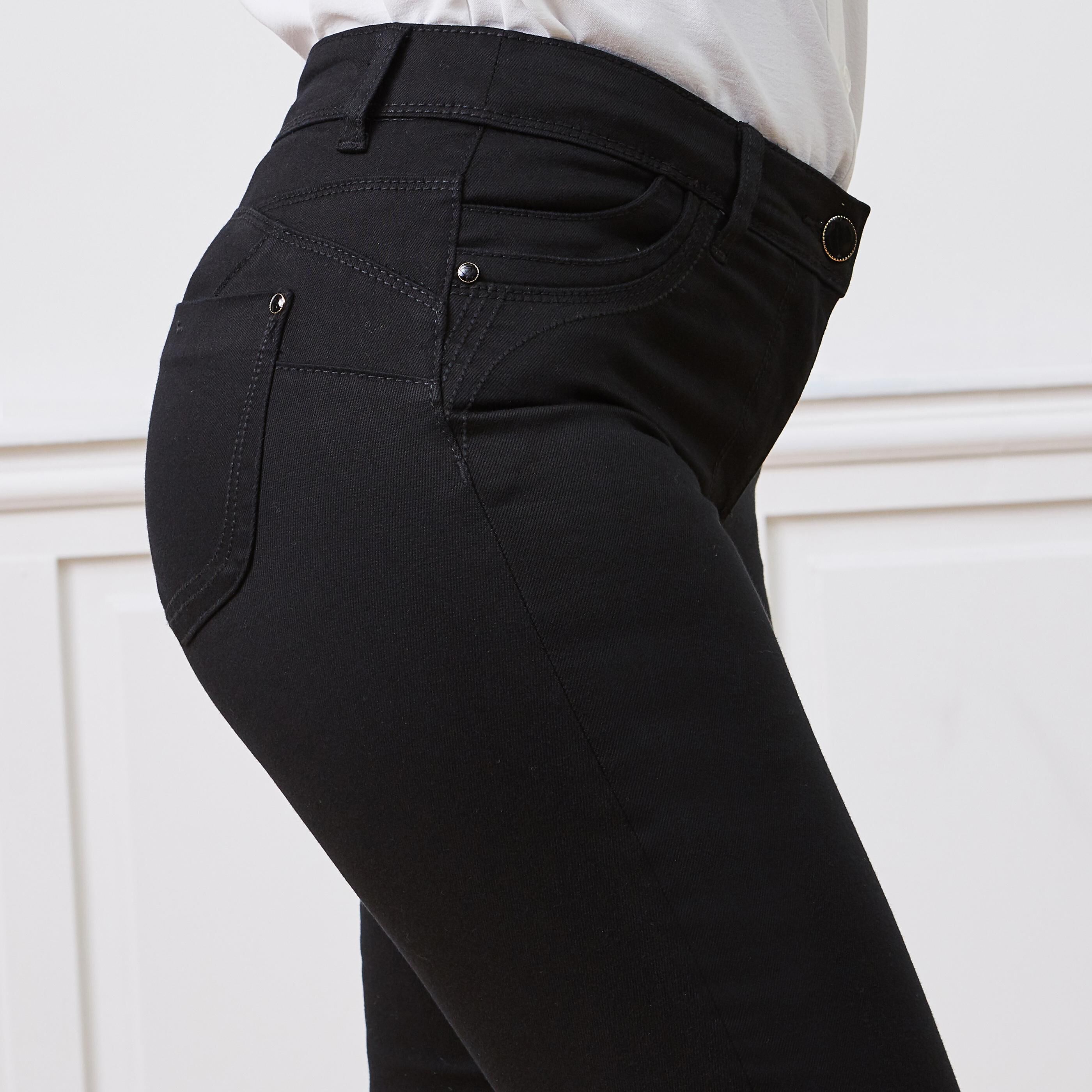 Jean slim push up RIO femme - BLACK